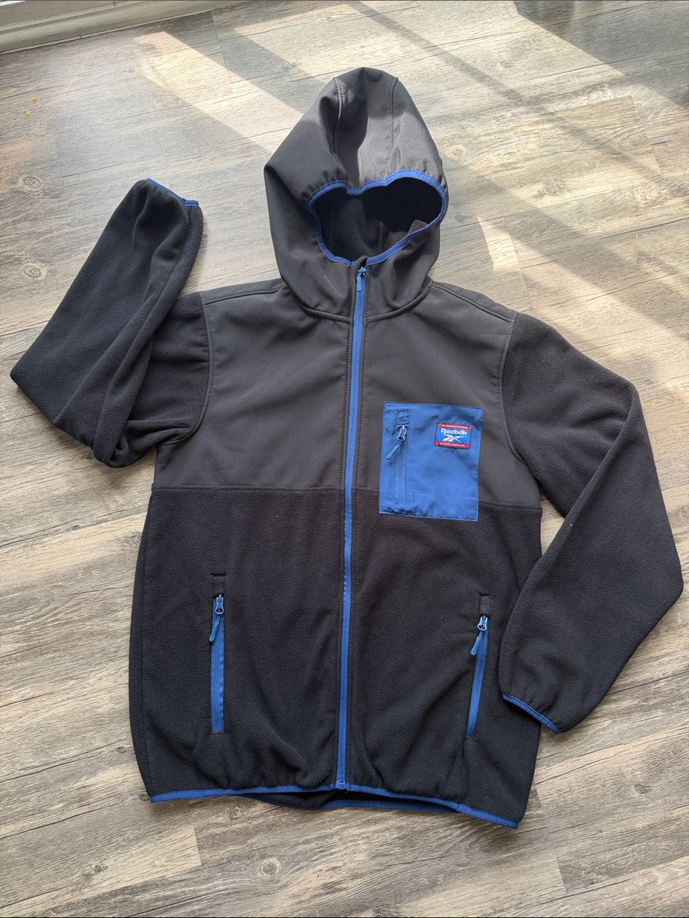 Reebok men’s polar Fleece Jacket Medium